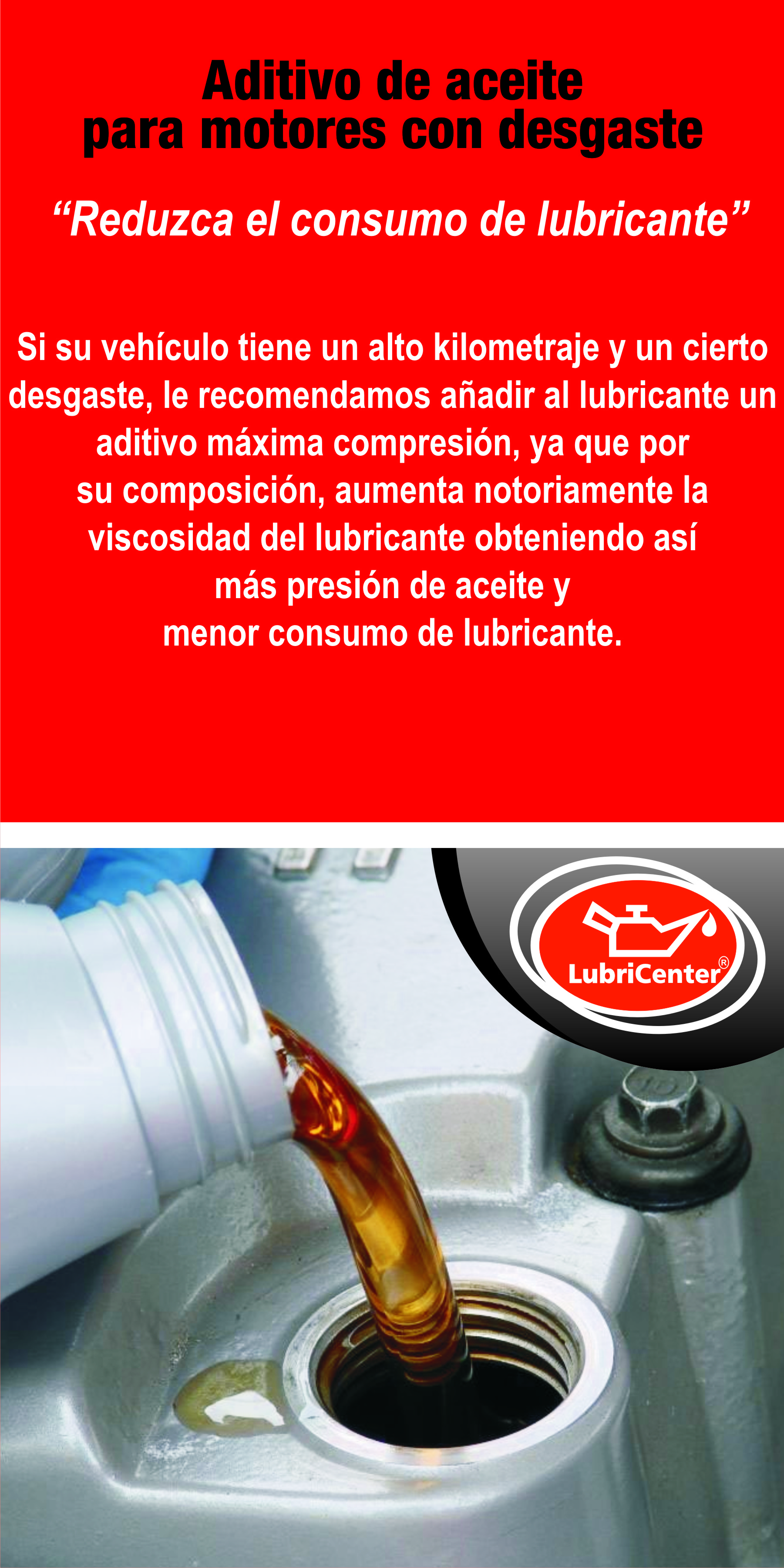 Aditivo para motores desgastados