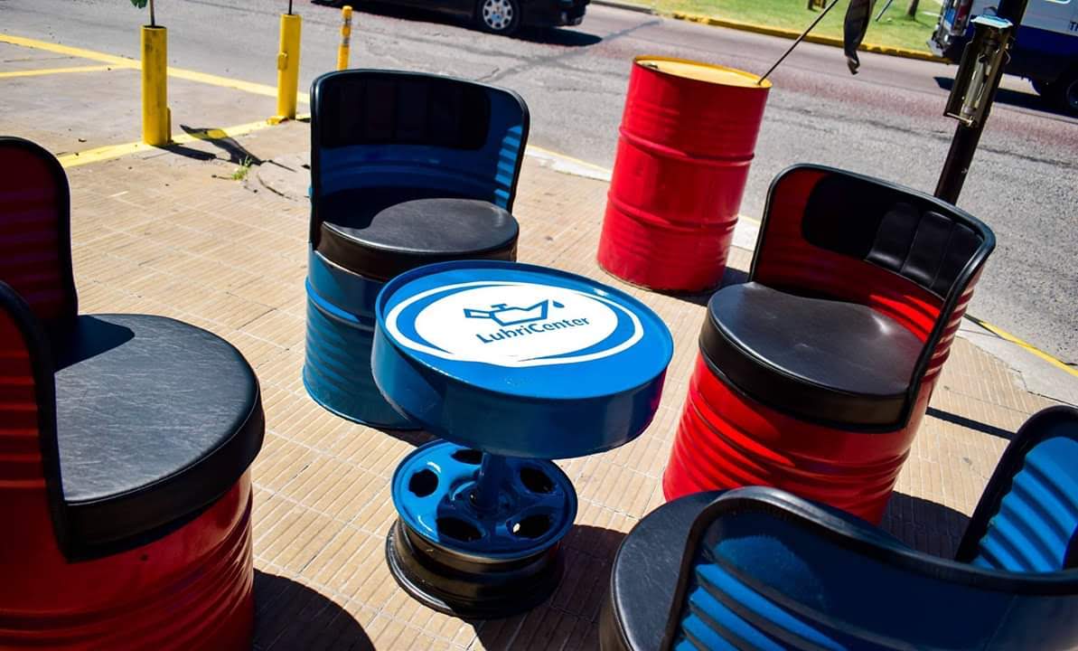 Sillones de tambores