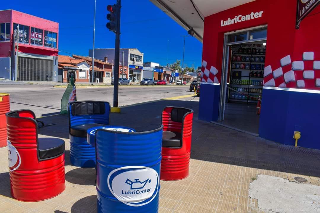 Tambores en la entrada